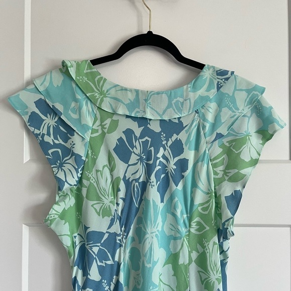 Vintage Hilo Hattie Floral Dress Large - Picture 7 of 15